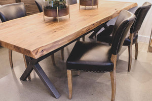 LH Imports Luther Dining Chair TW002-BL