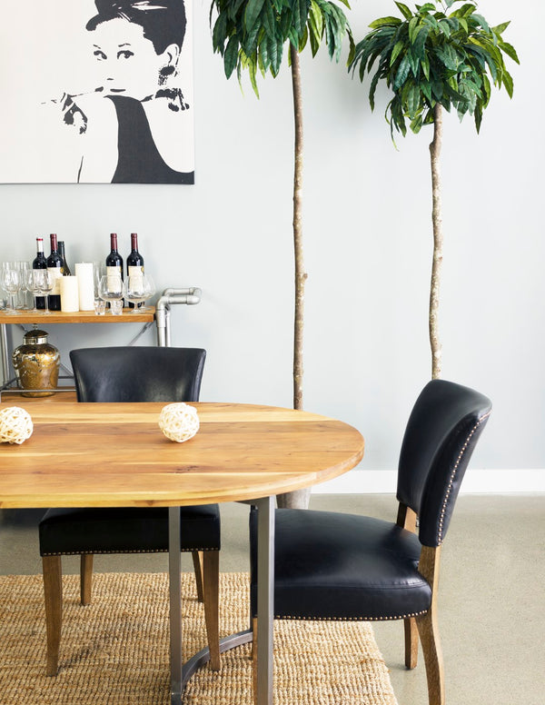 LH Imports Luther Dining Chair TW002-BL