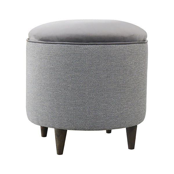 LH Imports Emma Ottoman with Storage TW024