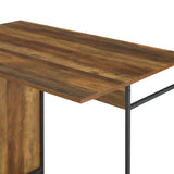 3 Piece Drop Leaf Counter Table Set Reclaimed Barnwood