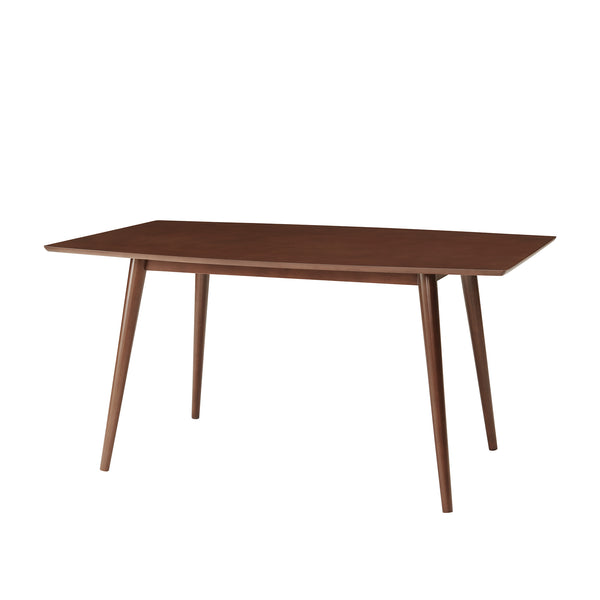 60" Mid-Century Dining Table - Walnut