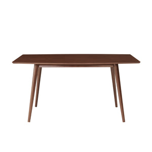 60" Mid-Century Dining Table - Walnut