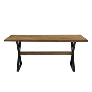Amherst 72" X Leg Dining Table