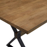 Amherst 72" X Leg Dining Table