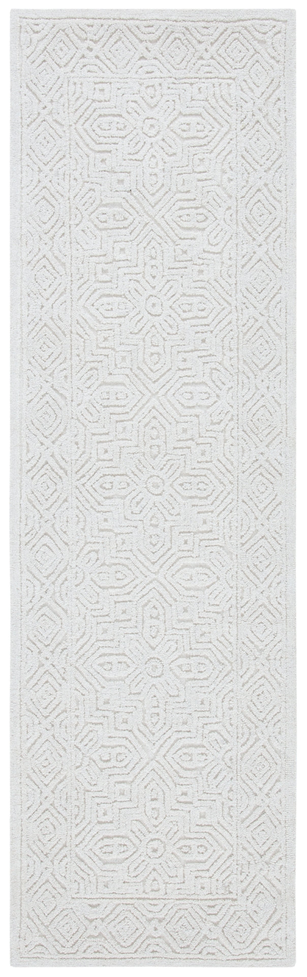 Textural 101 Hand Tufted 80% Wool, 20% Cotton Contemporary Rug Ivory 80% Wool, 20% Cotton TXT101A-28