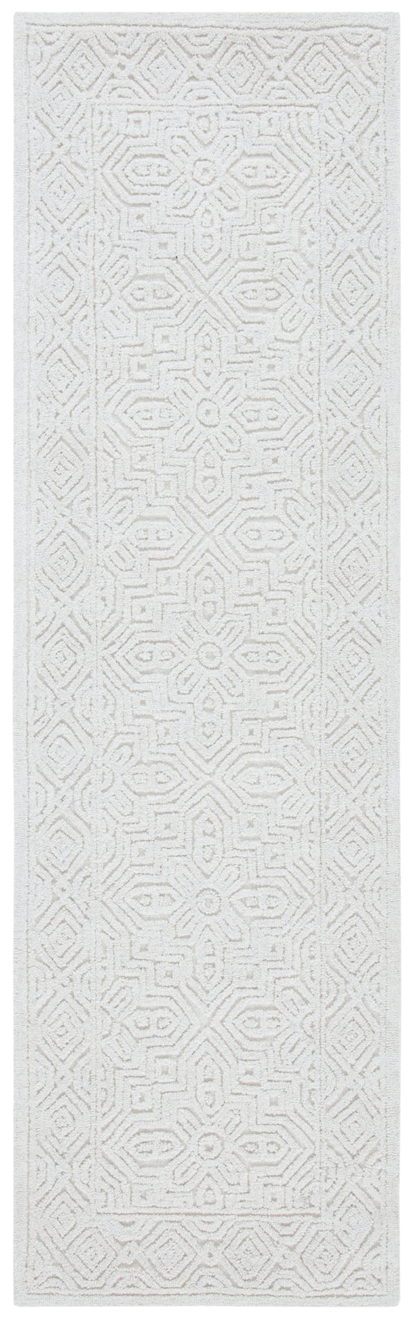 Textural 101 Hand Tufted 80% Wool, 20% Cotton Contemporary Rug Ivory 80% Wool, 20% Cotton TXT101A-28