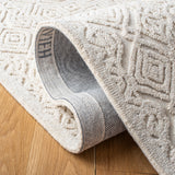 Textural 101 Hand Tufted 80% Wool, 20% Cotton Contemporary Rug Ivory 80% Wool, 20% Cotton TXT101A-5