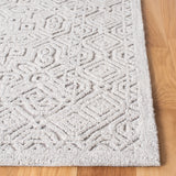 Textural 101 Hand Tufted 80% Wool 20% Cotton Contemporary Rug Silver 80% Wool 20% Cotton TXT101G-5