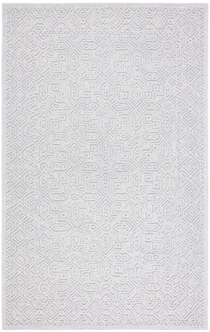 Textural 101 Hand Tufted 80% Wool 20% Cotton Contemporary Rug Silver 80% Wool 20% Cotton TXT101G-5