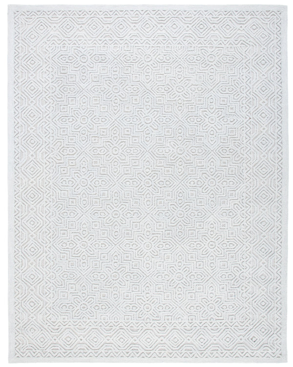 Textural 101 Hand Tufted 80% Wool 20% Cotton Contemporary Rug Silver 80% Wool 20% Cotton TXT101G-8
