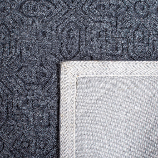 Textural 101 Hand Tufted 80% Wool 20% Cotton Contemporary Rug Charcoal 80% Wool 20% Cotton TXT101H-5