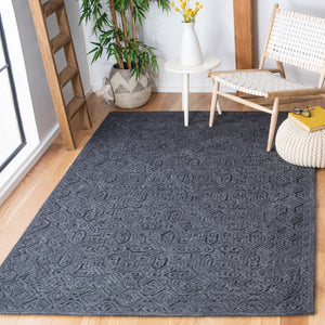 Textural 101 Hand Tufted 80% Wool 20% Cotton Contemporary Rug Charcoal 80% Wool 20% Cotton TXT101H-5