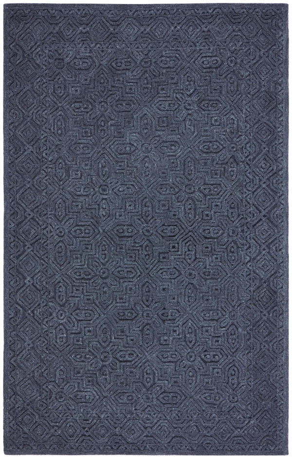 Textural 101 Hand Tufted 80% Wool 20% Cotton Contemporary Rug Charcoal 80% Wool 20% Cotton TXT101H-5