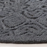 Textural 101 Hand Tufted 80% Wool 20% Cotton Contemporary Rug Charcoal 80% Wool 20% Cotton TXT101H-6R