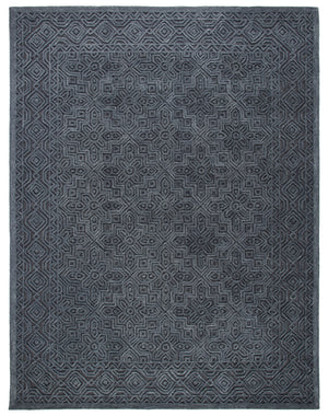 Textural 101 Hand Tufted 80% Wool 20% Cotton Contemporary Rug Charcoal 80% Wool 20% Cotton TXT101H-8