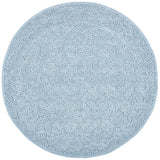 Textural 101 Hand Tufted 80% Wool 20% Cotton Contemporary Rug Blue 80% Wool 20% Cotton TXT101M-6R