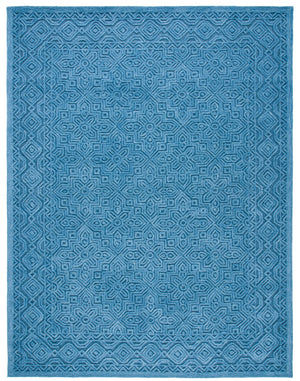 Textural 101 Hand Tufted 80% Wool 20% Cotton Contemporary Rug Dark Blue 80% Wool 20% Cotton TXT101N-8
