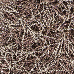 Chandra Rugs Tyra 80% Polyester + 20% Cotton Hand-Woven Shag Rug Brown/Black/Beige 9' x 13'