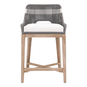 Essentials for Living Woven Tapestry Counter Stool 6850CS.DOV/WHT/NG