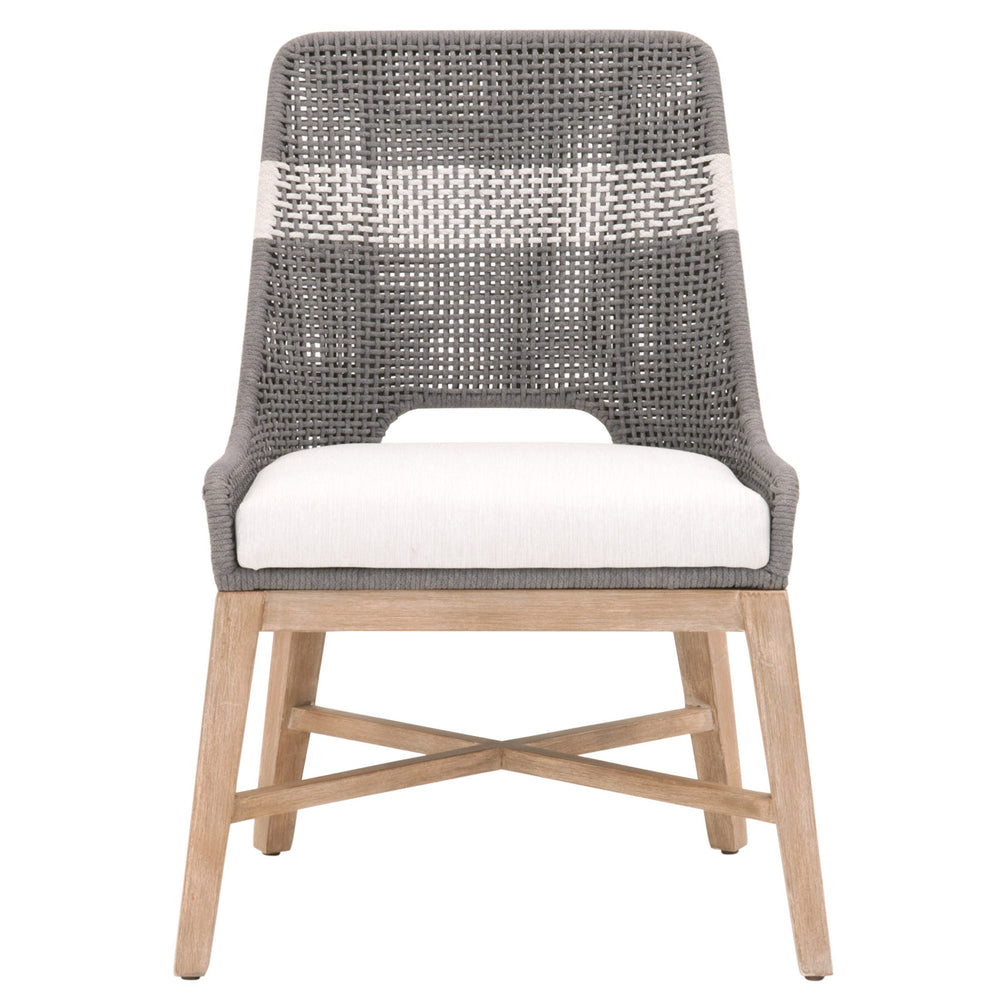 Essentials for Living Woven Tapestry Dining Chair - Set of 2 6850.DOV/WHT/NG