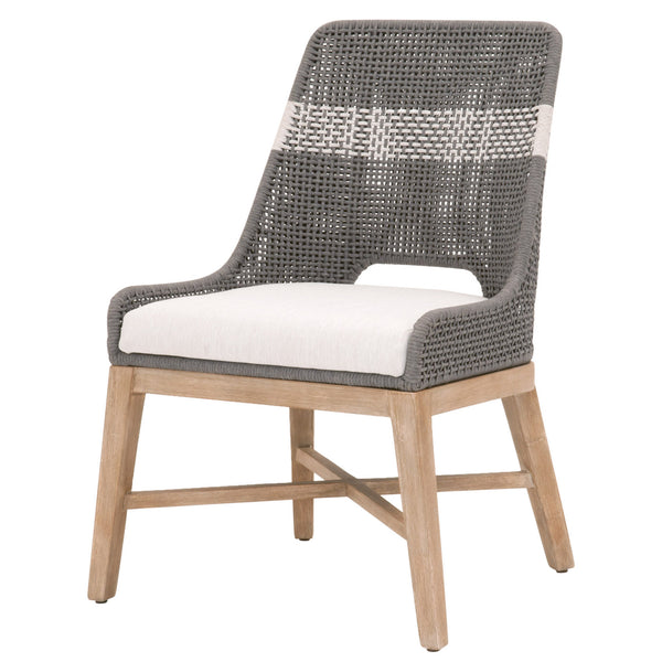Essentials for Living Woven Tapestry Dining Chair - Set of 2 6850.DOV/WHT/NG