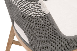 Essentials for Living Woven Tapestry Dining Chair - Set of 2 6850.DOV/WHT/NG