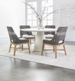 Essentials for Living Woven Tapestry Dining Chair - Set of 2 6850.DOV/WHT/NG
