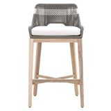 Woven Tapestry Outdoor Barstool