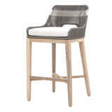 Essentials for Living Woven Tapestry Outdoor Barstool 6850BS.DOV/WHT/GT