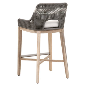 Essentials for Living Woven Tapestry Outdoor Barstool 6850BS.DOV/WHT/GT