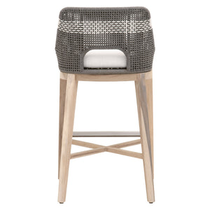 Essentials for Living Woven Tapestry Outdoor Barstool 6850BS.DOV/WHT/GT
