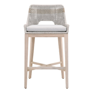 Essentials for Living Woven Tapestry Outdoor Barstool 6850BS.WTA/PUM/GT