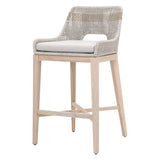Essentials for Living Woven Tapestry Outdoor Barstool 6850BS.WTA/PUM/GT