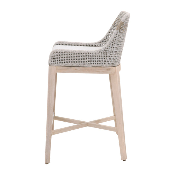 Essentials for Living Woven Tapestry Outdoor Barstool 6850BS.WTA/PUM/GT