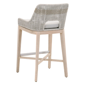 Essentials for Living Woven Tapestry Outdoor Barstool 6850BS.WTA/PUM/GT