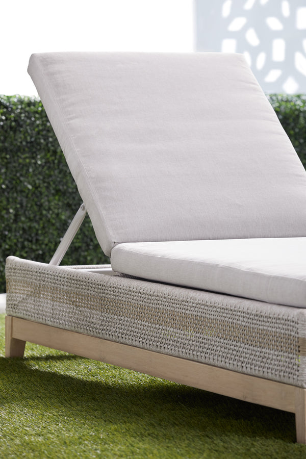 Essentials for Living Woven Tapestry Outdoor Chaise Lounge 6845.WTA/PUM/GT