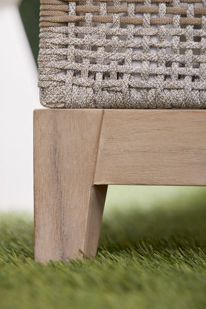 Essentials for Living Woven Tapestry Outdoor Chaise Lounge 6845.WTA/PUM/GT