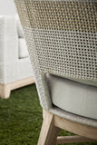 Essentials for Living Woven Tapestry Outdoor Club Chair 6851.WTA/PUM/GT