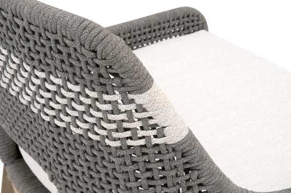 Essentials for Living Woven Tapestry Outdoor Counter Stool 6850CS.DOV/WHT/GT