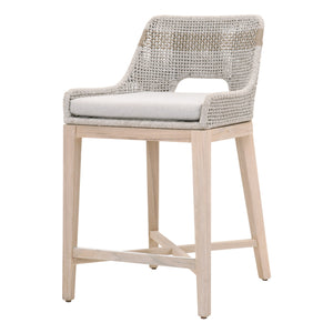 Essentials for Living Woven Tapestry Outdoor Counter Stool 6850CS.WTA/PUM/GT