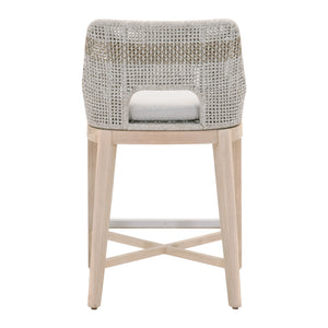 Essentials for Living Woven Tapestry Outdoor Counter Stool 6850CS.WTA/PUM/GT