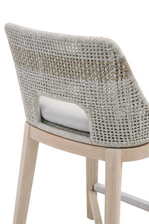 Essentials for Living Woven Tapestry Outdoor Counter Stool 6850CS.WTA/PUM/GT