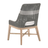 Essentials for Living Woven Tapestry Outdoor Dining Chair - Set of 2 6850.DOV/WHT/GT