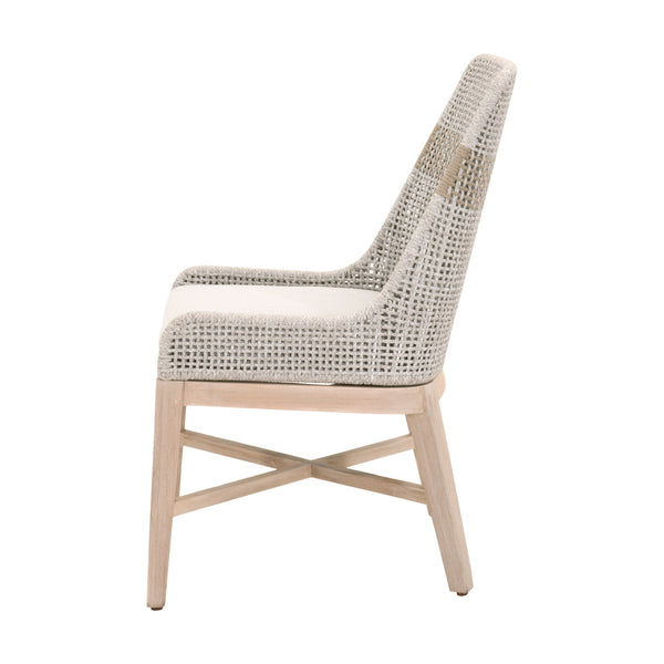 Essentials for Living Woven Tapestry Outdoor Dining Chair - Set of 2 6850.WTA/PUM/GT