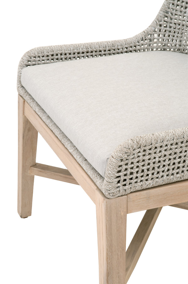 Essentials for Living Woven Tapestry Outdoor Dining Chair - Set of 2 6850.WTA/PUM/GT