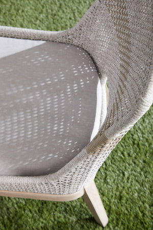 Essentials for Living Woven Tapestry Outdoor Dining Chair - Set of 2 6850.WTA/PUM/GT