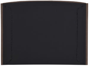 Tess Velvet / MDF / Plastic / Foam Contemporary Brown Velvet King Bed (3 Boxes) - 80.5" W x 91" D x 51" H