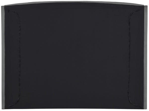 Tess Velvet / MDF / Plastic / Foam Contemporary Grey Velvet Queen Bed (3 Boxes) - 64.5" W x 91" D x 51" H