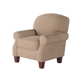 Fusion 532-C Transitional Accent Chair 532-C Bella Blush Accent Chair