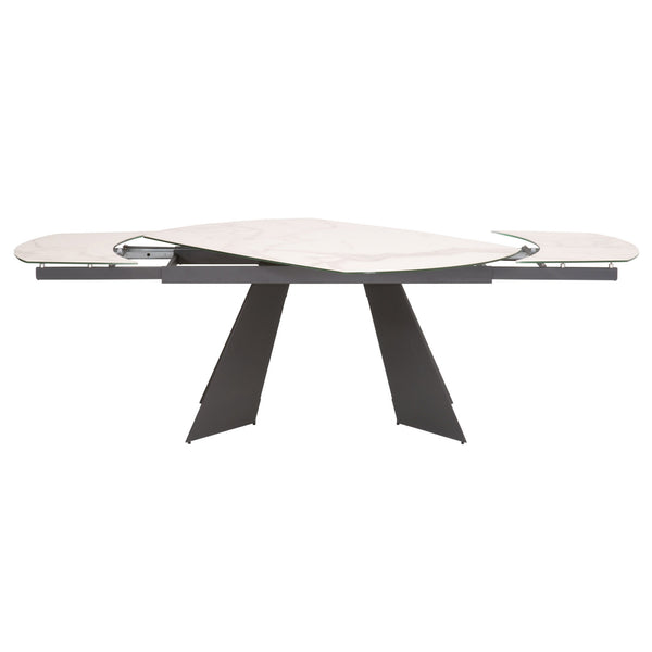 Essentials for Living Meridian Torque Extension Dining Table 1604-EXDT.MDG/CWHT